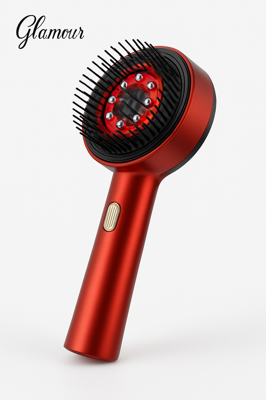 ✨ מסרק טיפולי באור אדום לצמיחת שיער ✨