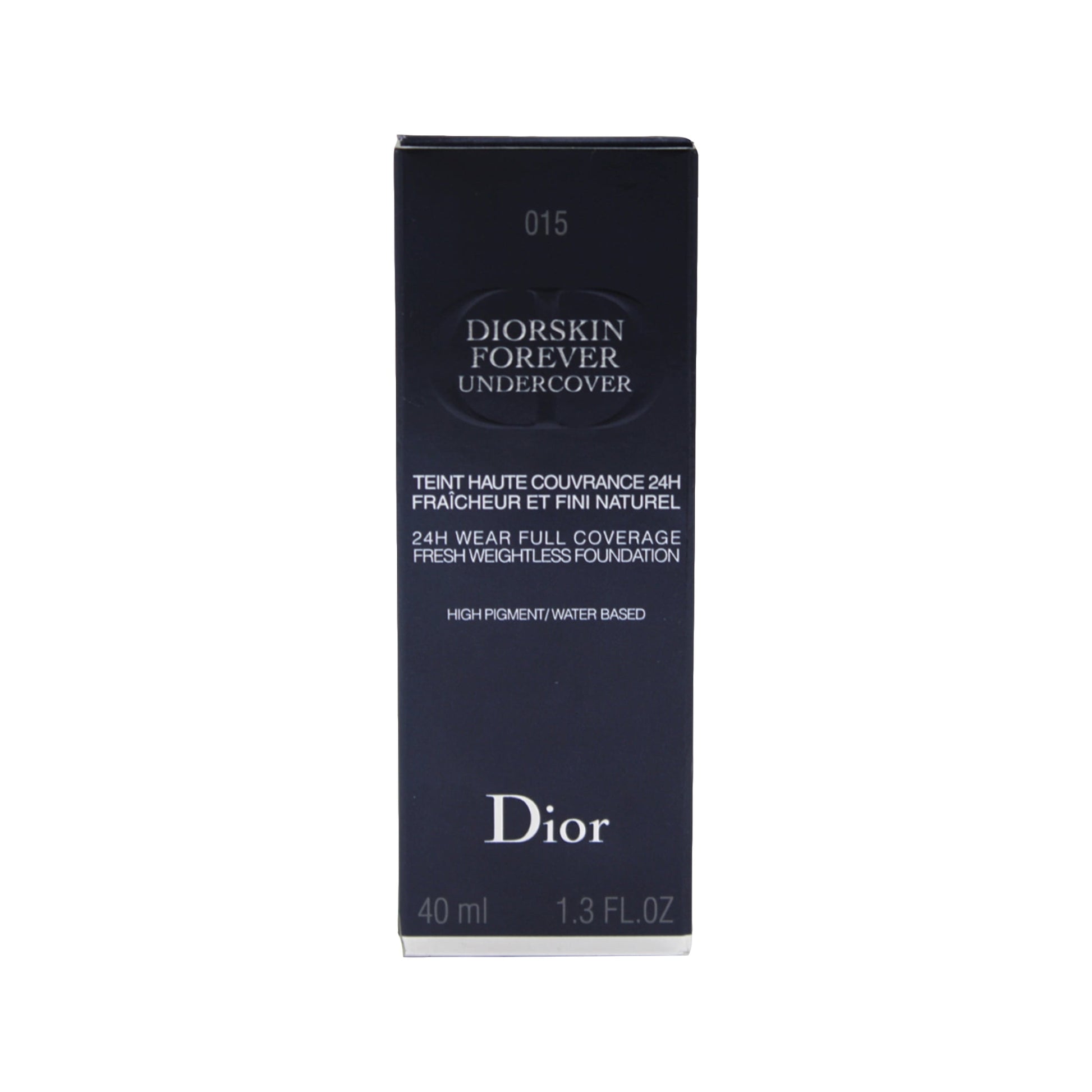 skin Forever Undercover 24H Wear Full Coverage Fresh Weightless Foundation - 015 Tender Beige 1.3 Oz